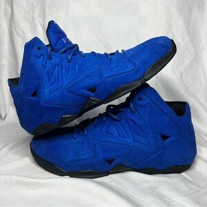 Size 13 LeBron 11 EXT Suede QS 'Game Royal'